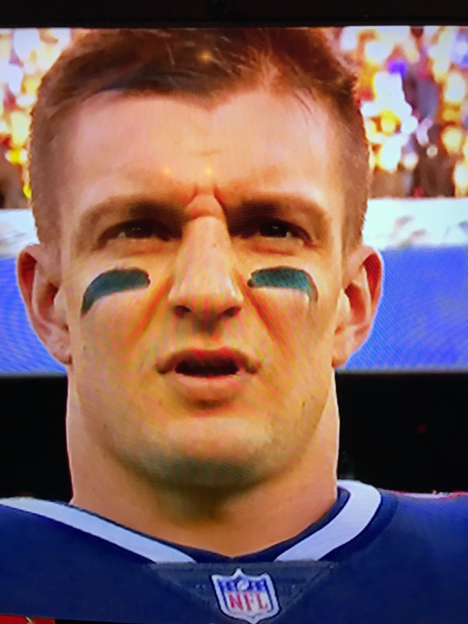 Photograph of New England Patriots player