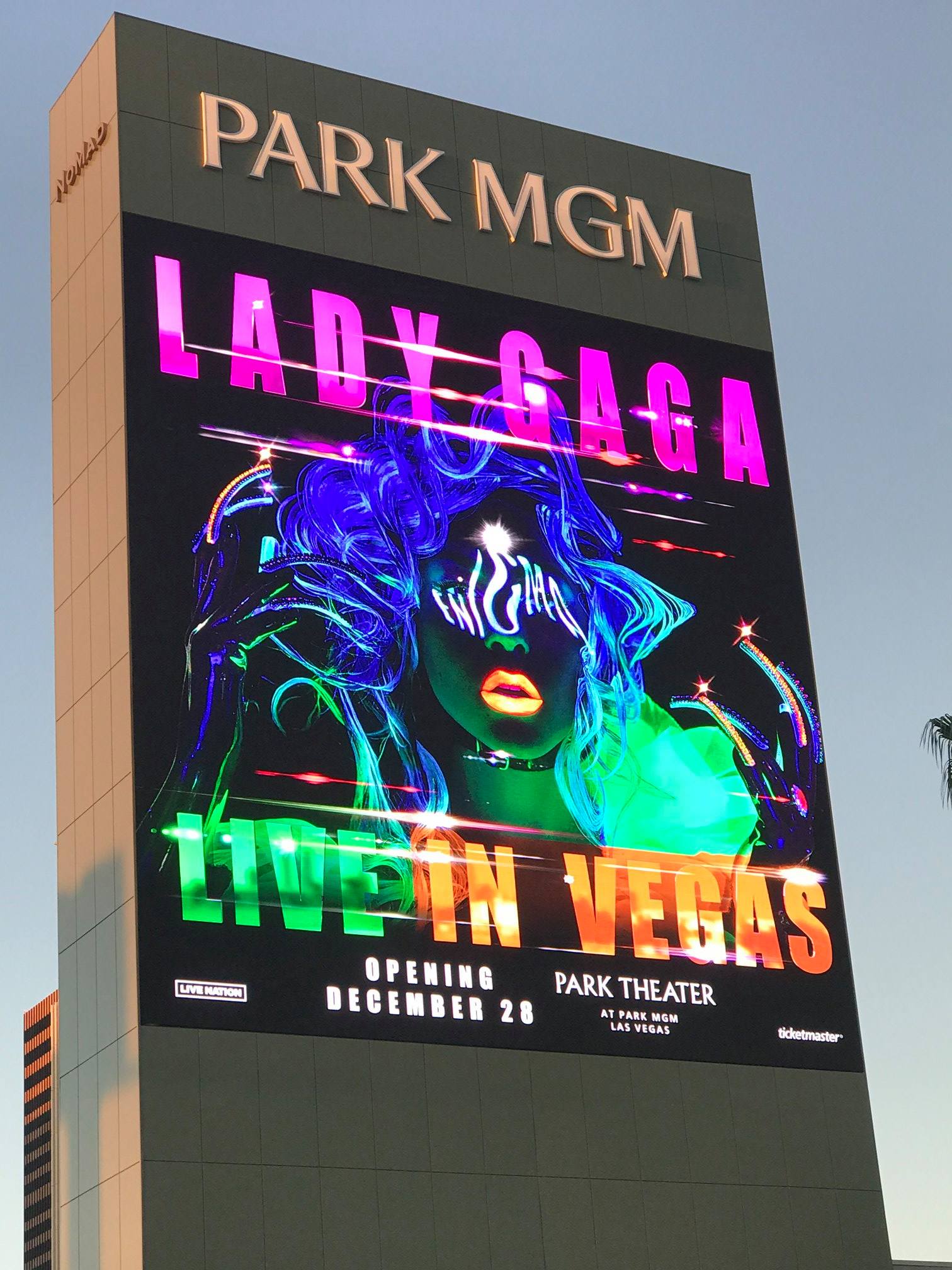 Photograph of Park MGM featuring Lady Gaga